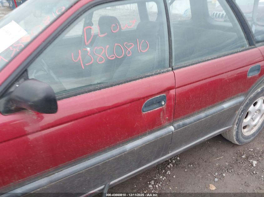 1996 Subaru Legacy Outback VIN: 4S3BG6853T7375366 Lot: 43860810