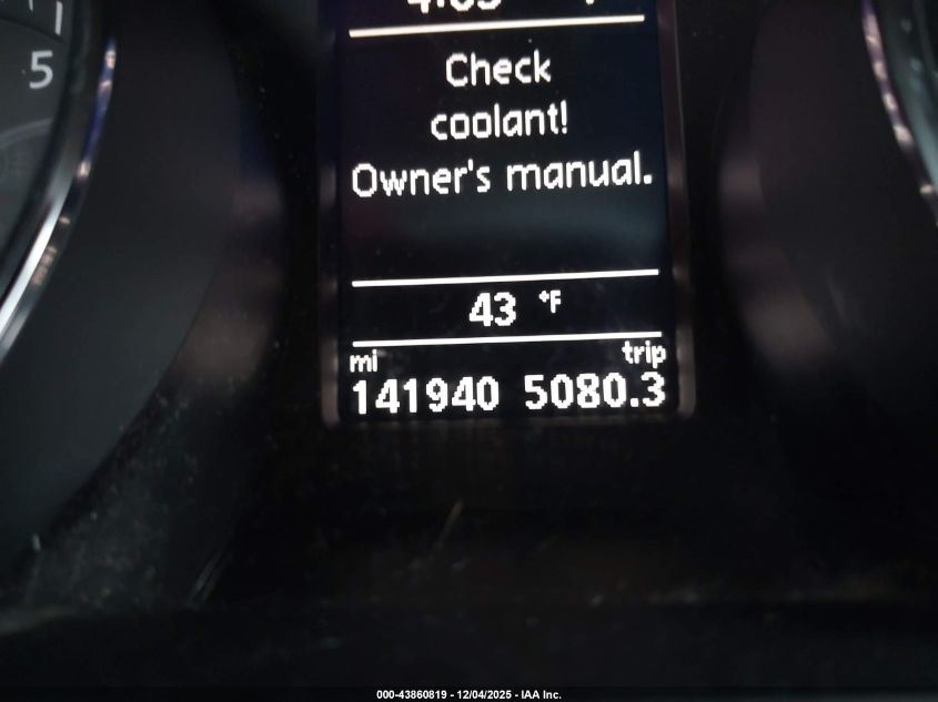 2017 Volkswagen Jetta 1.4T Se VIN: 3VWDB7AJ1HM309428 Lot: 43860819