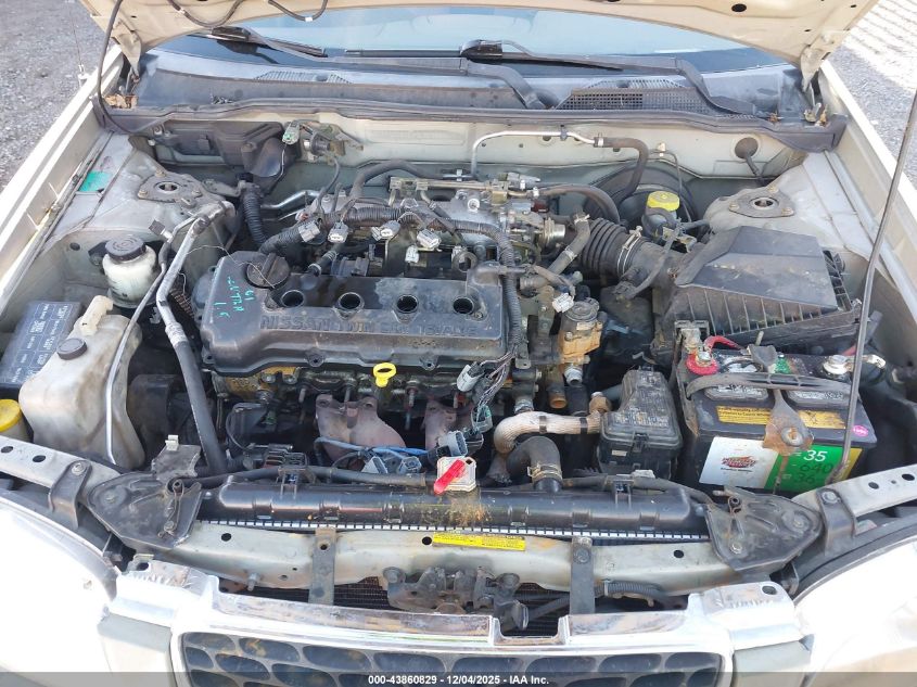 2001 Nissan Sentra Xe VIN: 3N1CB51DX1L417008 Lot: 43860829