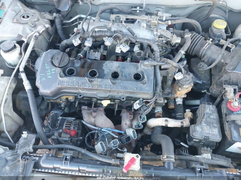 2001 Nissan Sentra Xe VIN: 3N1CB51DX1L417008 Lot: 43860829