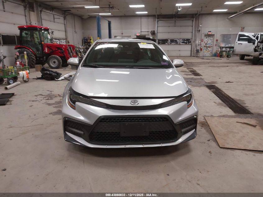 2020 Toyota Corolla Se VIN: 5YFS4RCE2LP022312 Lot: 43860833