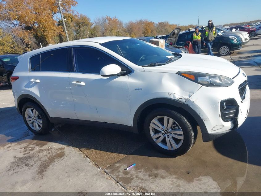 2018 Kia Sportage Lx VIN: KNDPMCAC8J7417551 Lot: 43860835