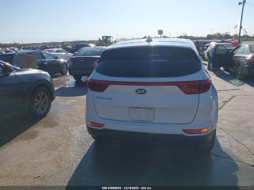 2018 Kia Sportage Lx VIN: KNDPMCAC8J7417551 Lot: 43860835