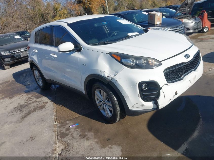 2018 Kia Sportage Lx VIN: KNDPMCAC8J7417551 Lot: 43860835