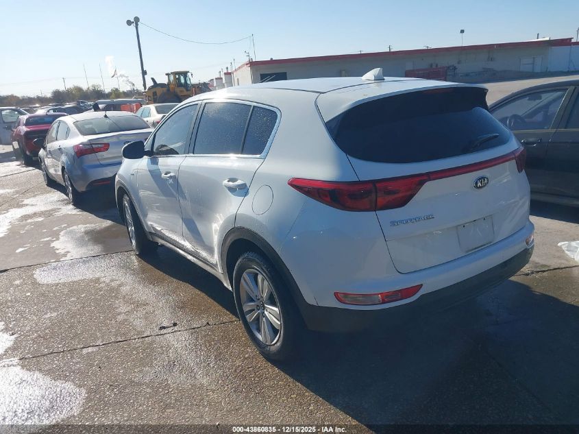 2018 Kia Sportage Lx VIN: KNDPMCAC8J7417551 Lot: 43860835
