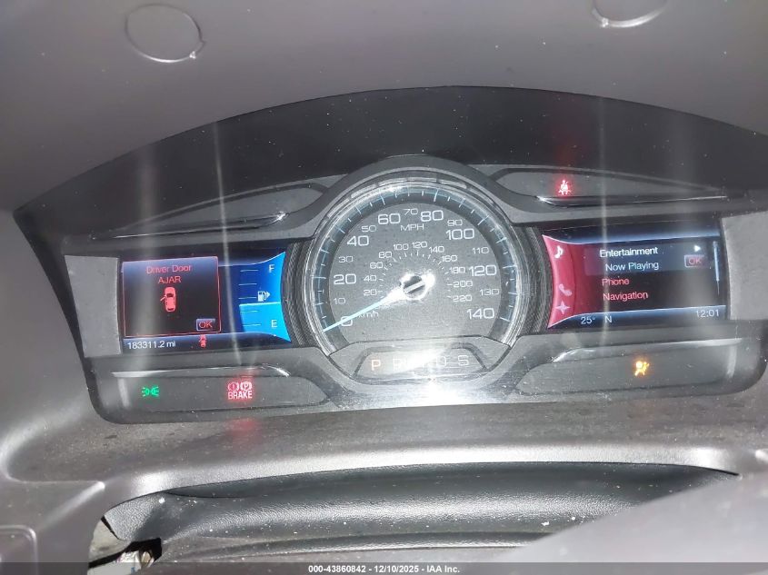 2013 Ford Flex Limited VIN: 2FMHK6D87DBD12994 Lot: 43860842