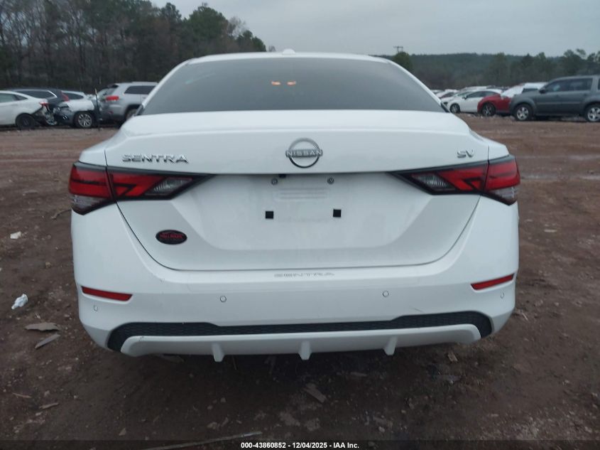 2024 Nissan Sentra Sv Xtronic Cvt VIN: 3N1AB8CV1RY382520 Lot: 43860852
