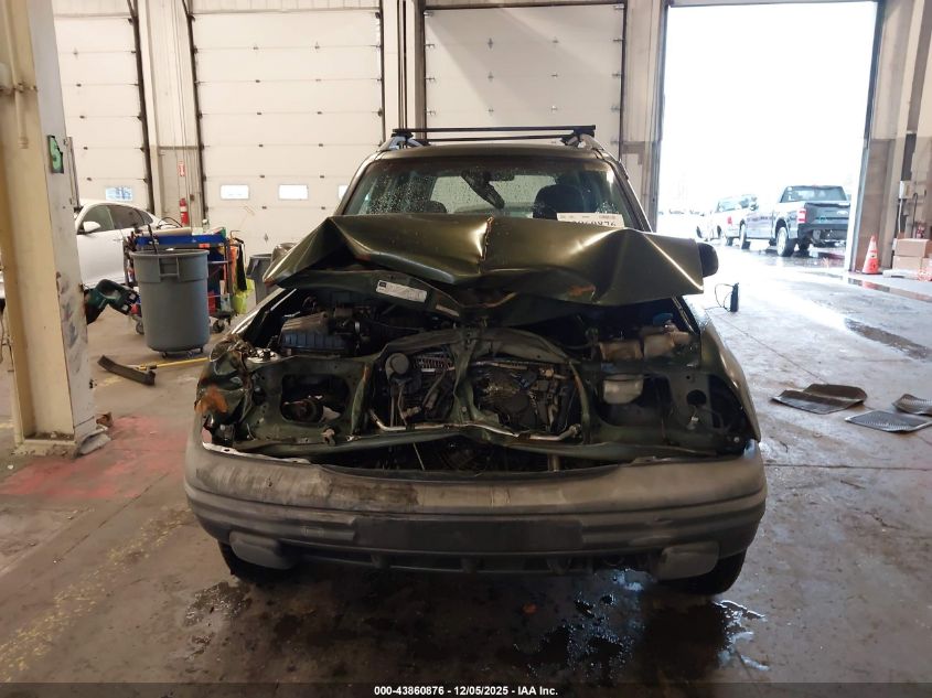 2000 Chevrolet Tracker Hard Top VIN: 2CNBJ13C5Y6907097 Lot: 43860876