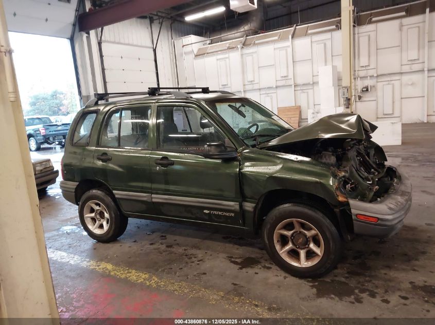 2000 Chevrolet Tracker Hard Top VIN: 2CNBJ13C5Y6907097 Lot: 43860876