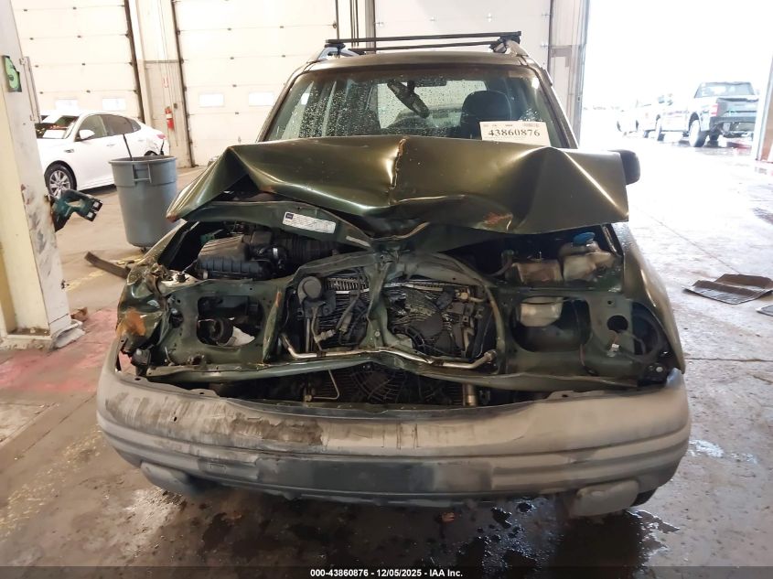 2000 Chevrolet Tracker Hard Top VIN: 2CNBJ13C5Y6907097 Lot: 43860876