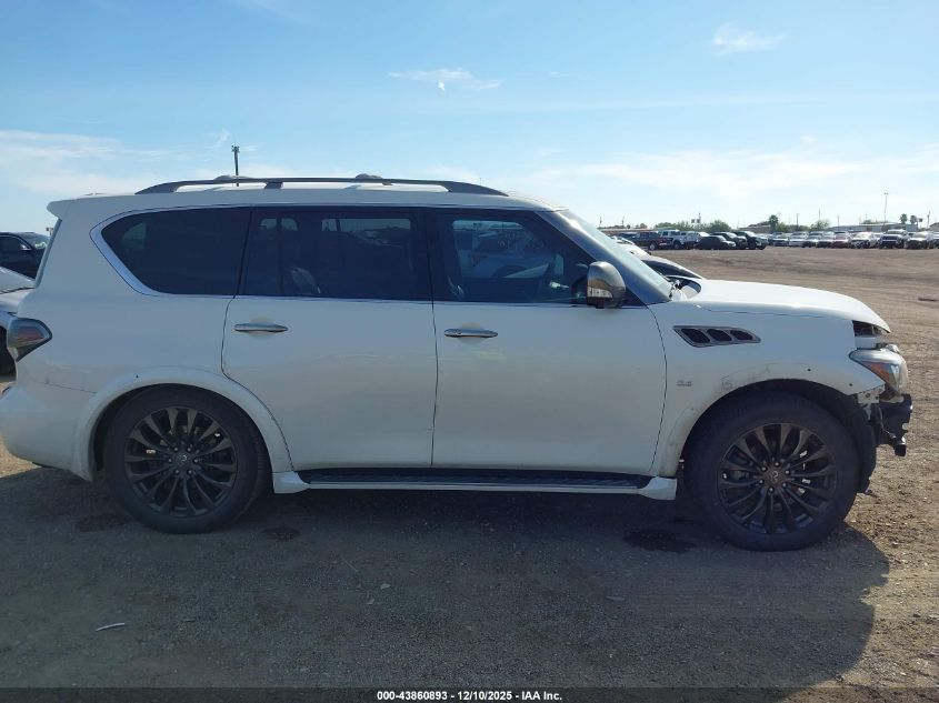 2017 Infiniti Qx80 Limited VIN: JN8AZ2NE1H9151161 Lot: 43860893