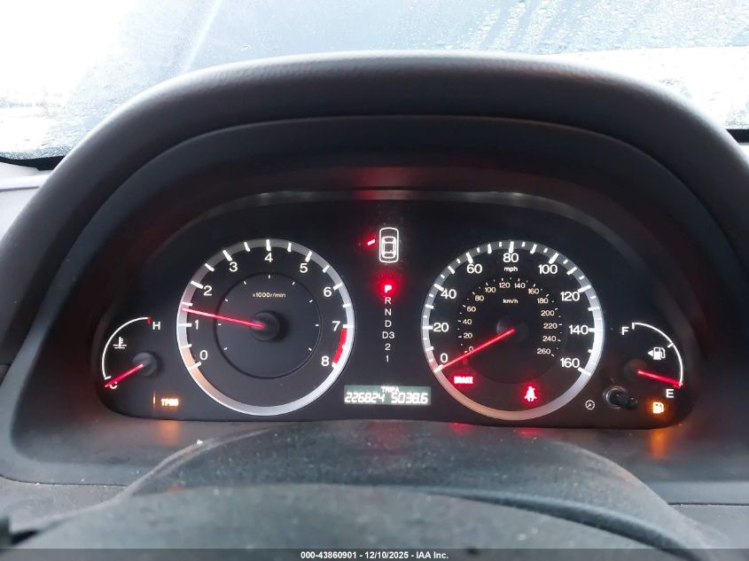 2009 Honda Accord 2.4 Ex-L VIN: 1HGCP268X9A103856 Lot: 43860901