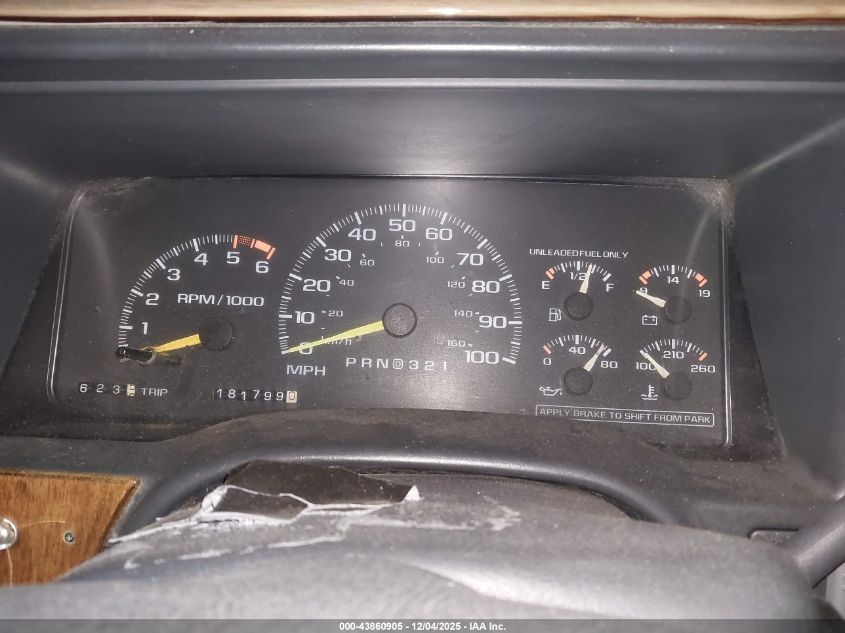 1996 Chevrolet Gmt-400 K1500 VIN: 1GBEK19R2TE229797 Lot: 43860905