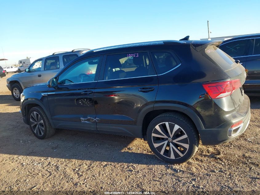 2024 Volkswagen Taos 1.5T Se VIN: 3VVSX7B28RM036672 Lot: 43860911