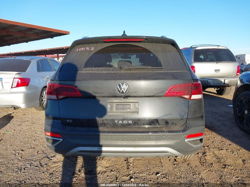 2024 Volkswagen Taos 1.5T Se VIN: 3VVSX7B28RM036672 Lot: 43860911