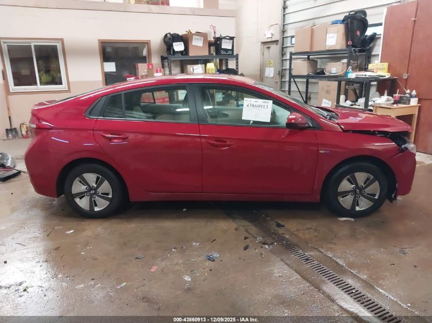 2020 Hyundai Ioniq Hybrid Blue VIN: KMHC65LC8LU215598 Lot: 43860913