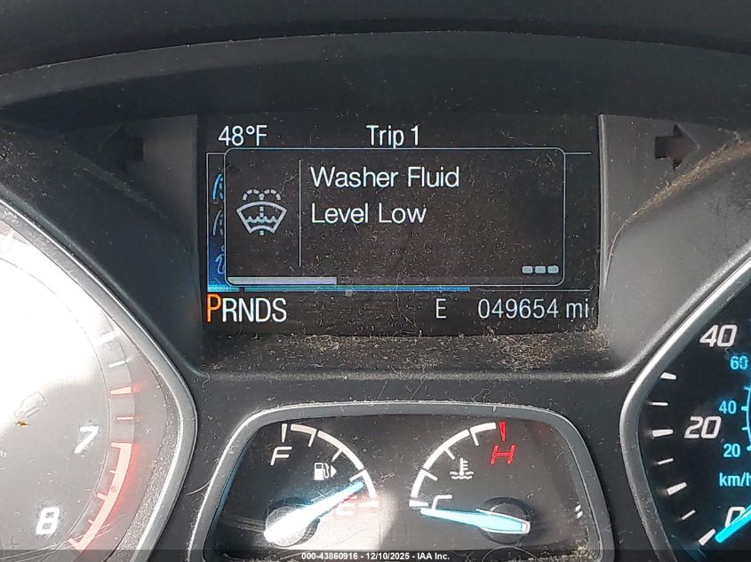 2016 Ford Escape S VIN: 1FMCU0F79GUB08217 Lot: 43860916