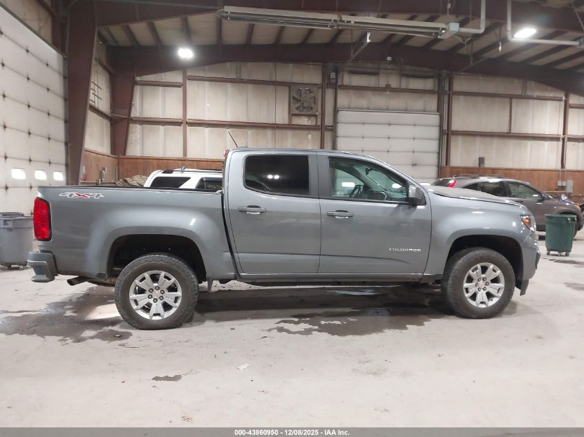 2021 Chevrolet Colorado 4Wd Short Box Lt VIN: 1GCGTCEN7M1267857 Lot: 43860950
