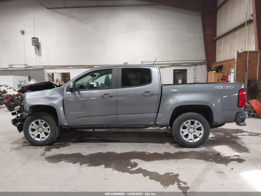 2021 Chevrolet Colorado 4Wd Short Box Lt VIN: 1GCGTCEN7M1267857 Lot: 43860950