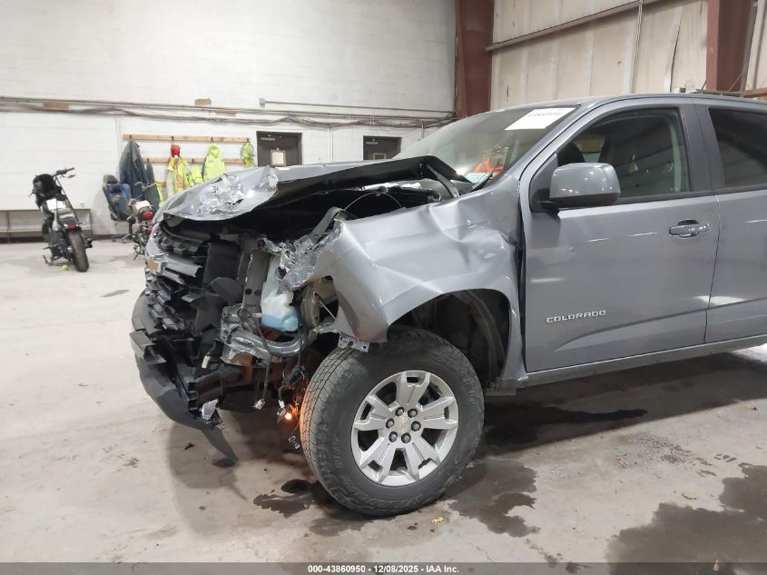2021 Chevrolet Colorado 4Wd Short Box Lt VIN: 1GCGTCEN7M1267857 Lot: 43860950