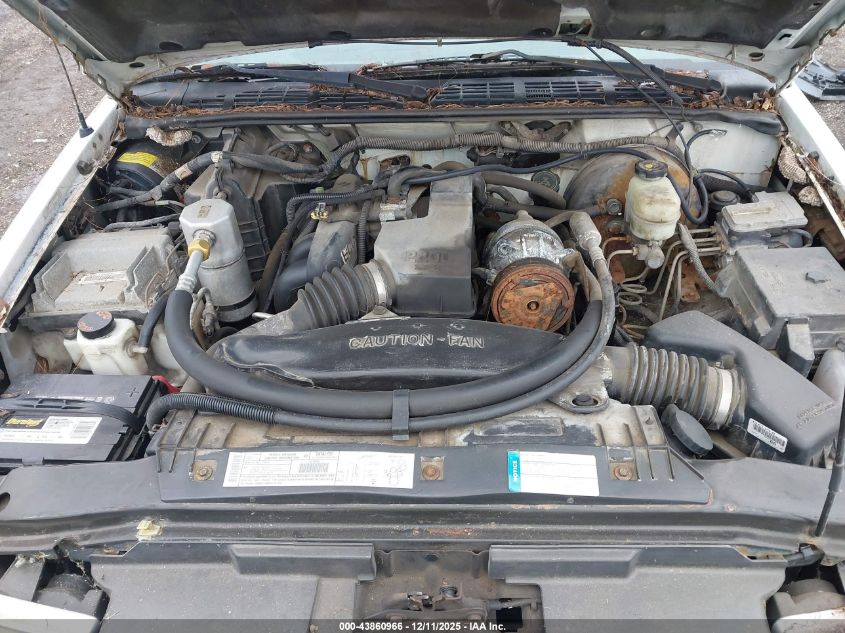 2000 Chevrolet S-10 VIN: 1GCCS145XYK274972 Lot: 43860966