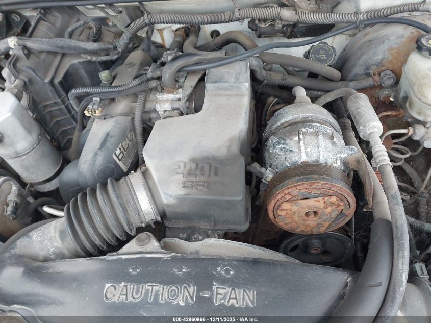 2000 Chevrolet S-10 VIN: 1GCCS145XYK274972 Lot: 43860966