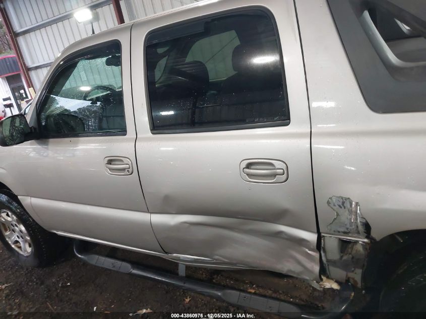 2005 Chevrolet Avalanche 1500 Z71 VIN: 3GNEK12ZX5G106726 Lot: 43860976