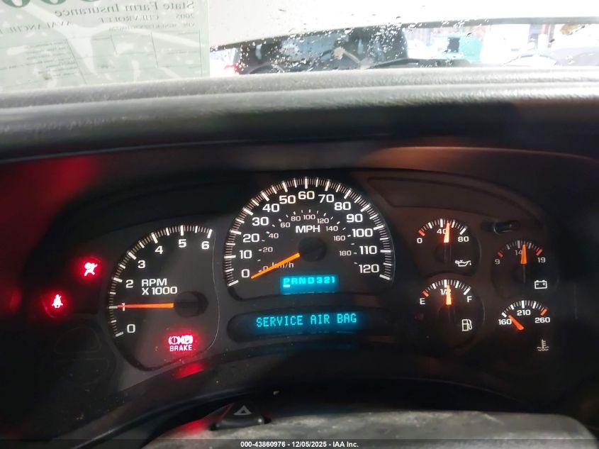 2005 Chevrolet Avalanche 1500 Z71 VIN: 3GNEK12ZX5G106726 Lot: 43860976