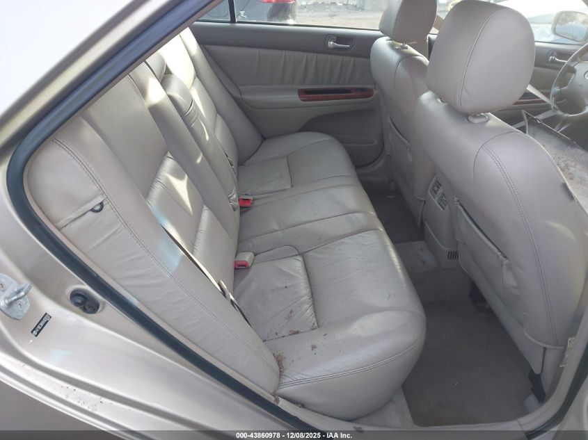 2004 Toyota Camry Xle VIN: 4T1BE30K94U828782 Lot: 43860978