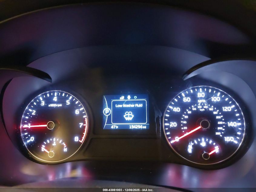 2017 Kia Optima Lx Turbo VIN: 5XXGT4L11HG122393 Lot: 43861003