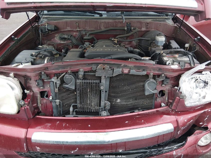 2006 Toyota Tundra Sr5 V8 VIN: 5TBET34196S500111 Lot: 43861029