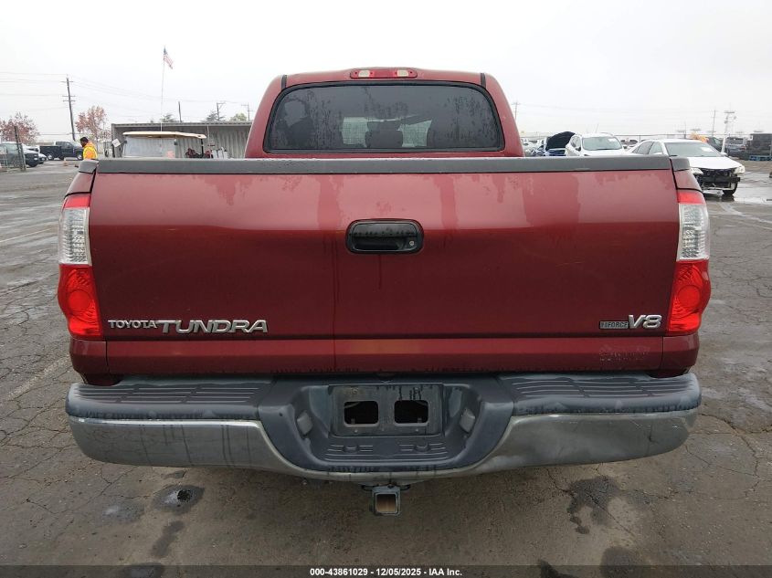 2006 Toyota Tundra Sr5 V8 VIN: 5TBET34196S500111 Lot: 43861029