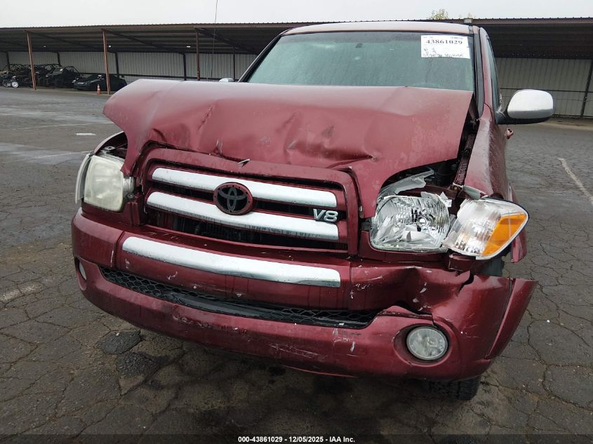 2006 Toyota Tundra Sr5 V8 VIN: 5TBET34196S500111 Lot: 43861029