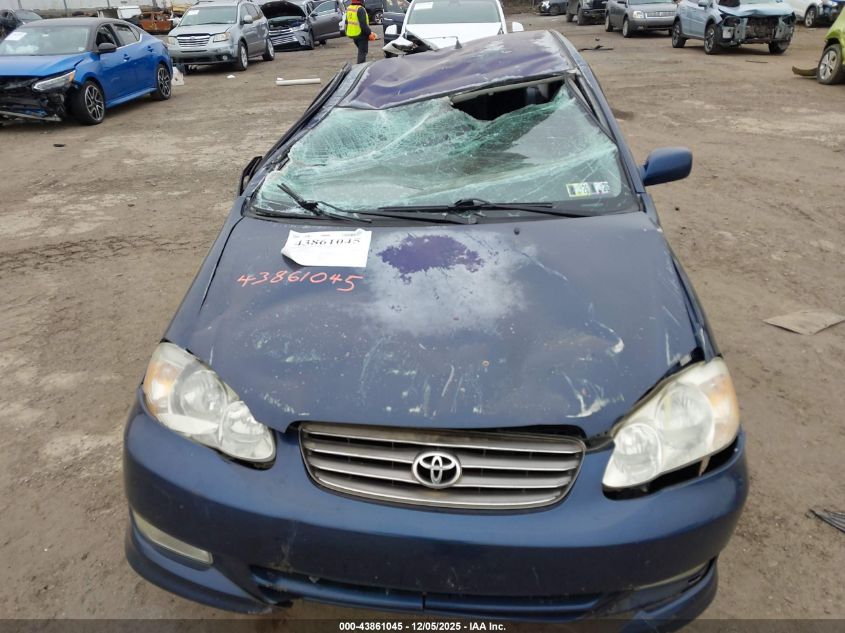 2004 Toyota Corolla S VIN: 1NXBR32E54Z238414 Lot: 43861045