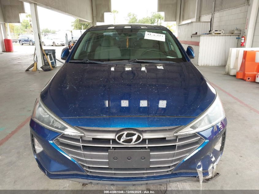 2019 Hyundai Elantra Sel VIN: 5NPD84LF6KH495246 Lot: 43861046