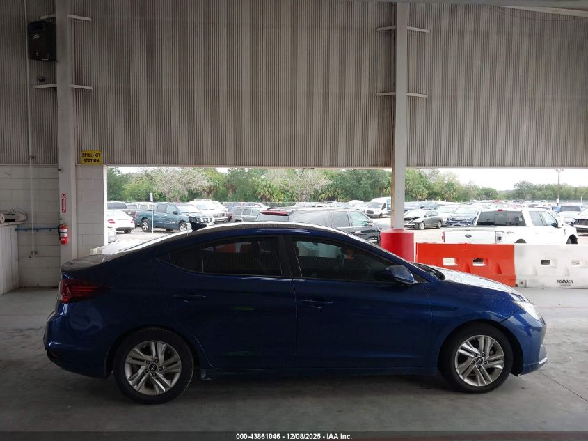 2019 Hyundai Elantra Sel VIN: 5NPD84LF6KH495246 Lot: 43861046