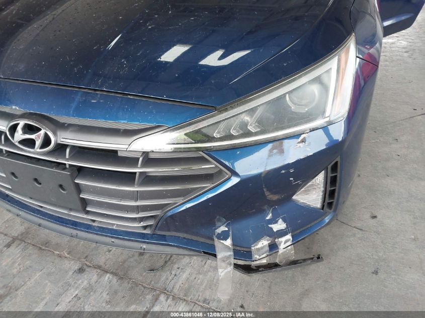 2019 Hyundai Elantra Sel VIN: 5NPD84LF6KH495246 Lot: 43861046