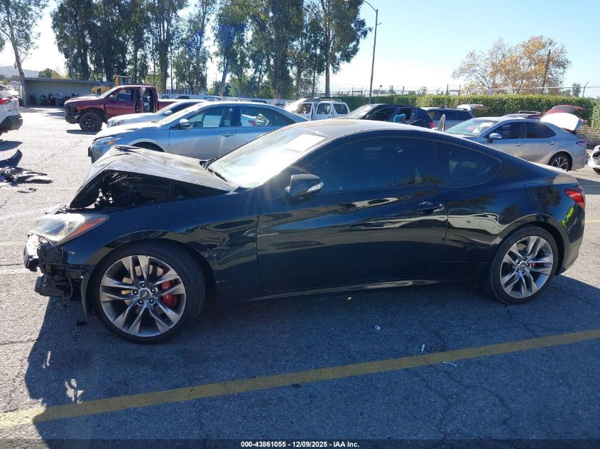 2016 Hyundai Genesis 3.8 R-Spec VIN: KMHHU6KJ3GU134063 Lot: 43861055