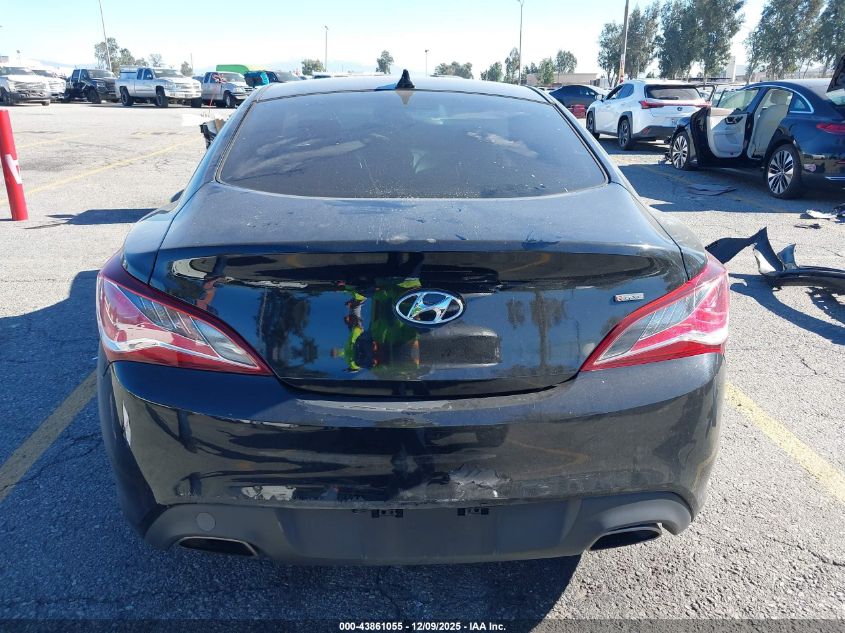 2016 Hyundai Genesis 3.8 R-Spec VIN: KMHHU6KJ3GU134063 Lot: 43861055