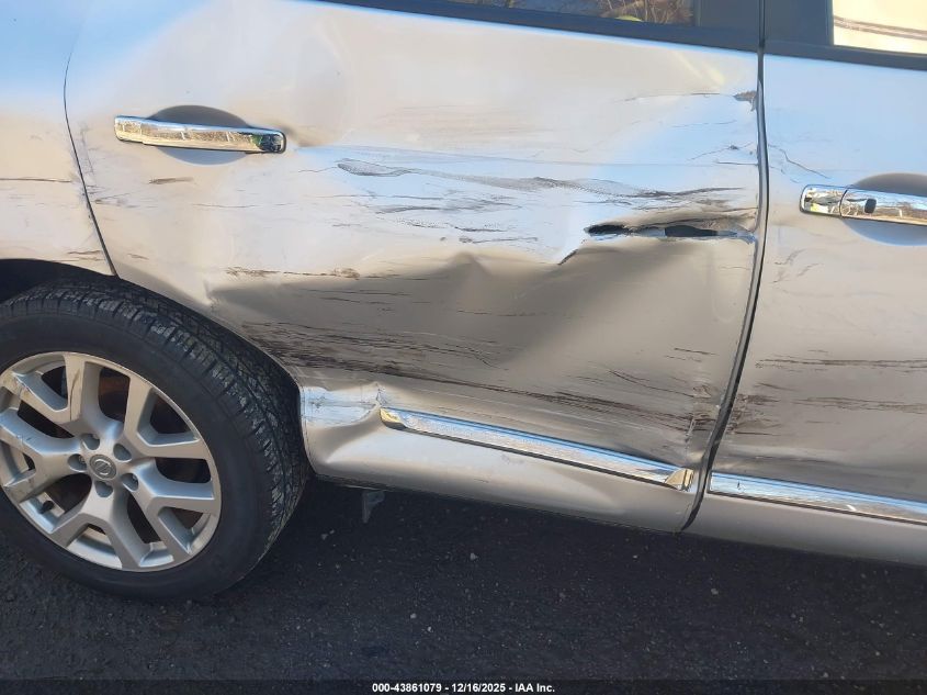 2012 Nissan Rogue Sv W/Sl Pkg VIN: JN8AS5MV4CW354613 Lot: 43861079