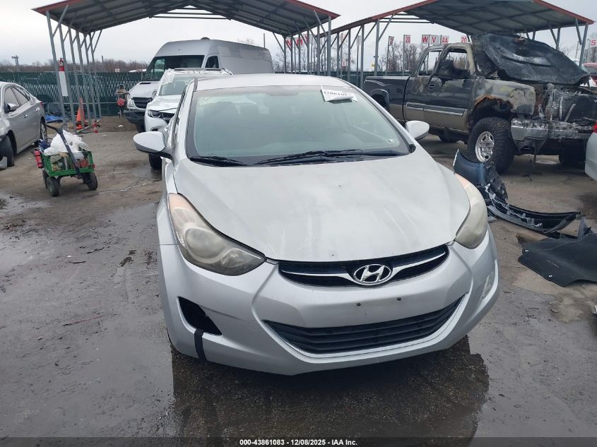 2013 Hyundai Elantra Gls VIN: KMHDH4AE0DU846392 Lot: 43861083