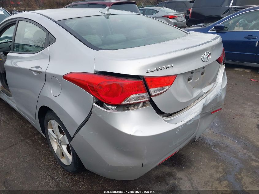 2013 Hyundai Elantra Gls VIN: KMHDH4AE0DU846392 Lot: 43861083