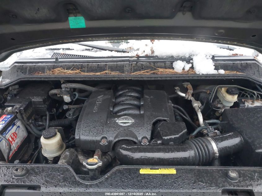 2004 Nissan Titan Le VIN: 1N6AA07B44N522824 Lot: 43861087