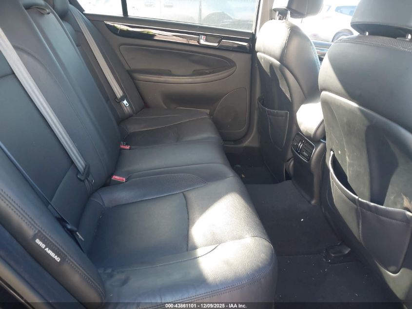 2012 Hyundai Genesis 3.8 VIN: KMHGC4DD8CU167709 Lot: 43861101