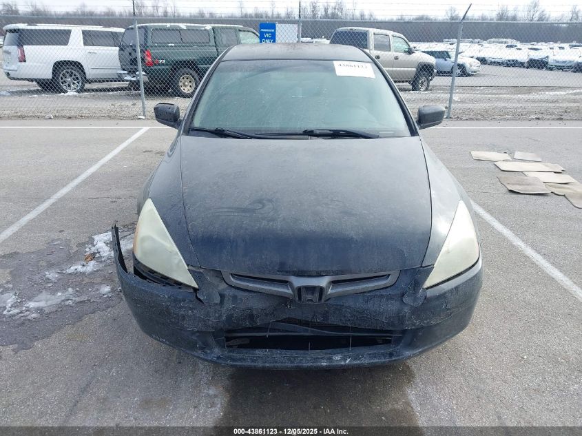 2005 Honda Accord 2.4 Lx VIN: 3HGCM564X5G704283 Lot: 43861123