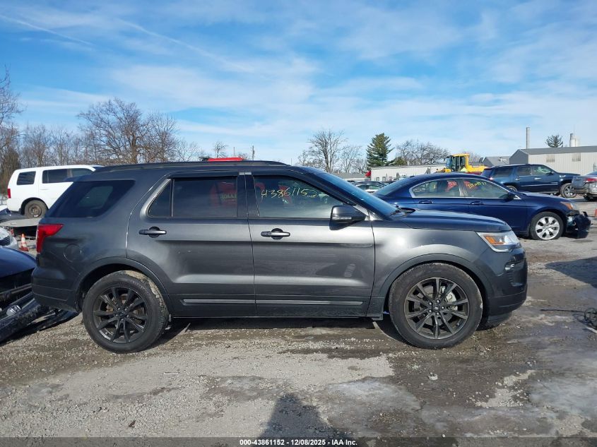 2018 Ford Explorer Xlt VIN: 1FM5K7D88JGA12975 Lot: 43861152