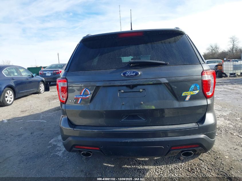 2018 Ford Explorer Xlt VIN: 1FM5K7D88JGA12975 Lot: 43861152