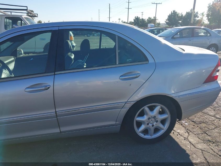 2003 Mercedes-Benz C 240 VIN: WDBRF61J13A480675 Lot: 43861184