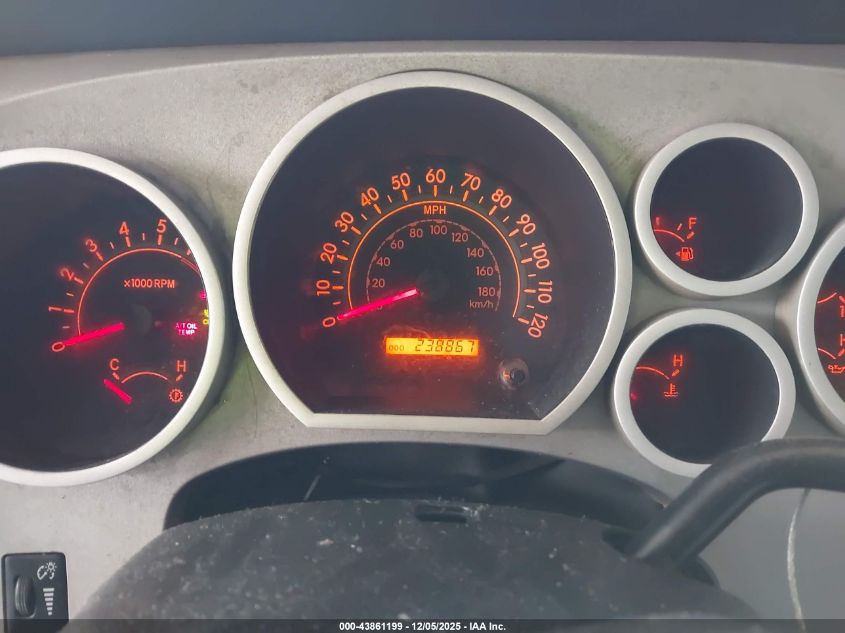 2007 Toyota Tundra Sr5 5.7L V8 VIN: 5TBEV54177S463406 Lot: 43861199