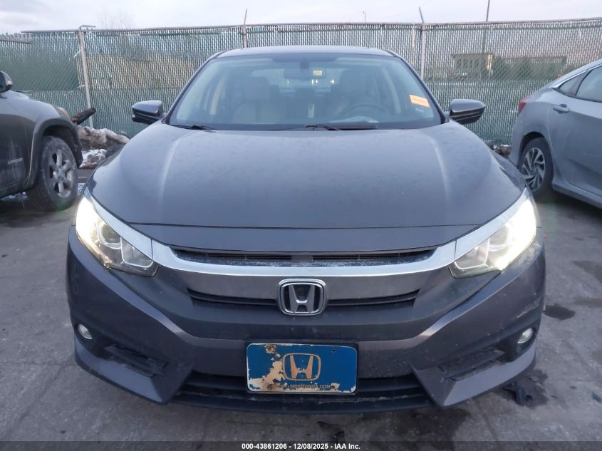 2017 Honda Civic Ex-L VIN: 2HGFC1F79HH649378 Lot: 43861206